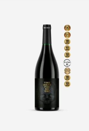 VINO TINTO Time waits for no one Black
