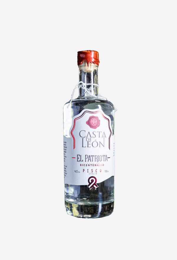 Pisco Casta de León El Patriota Bicentenario Italia