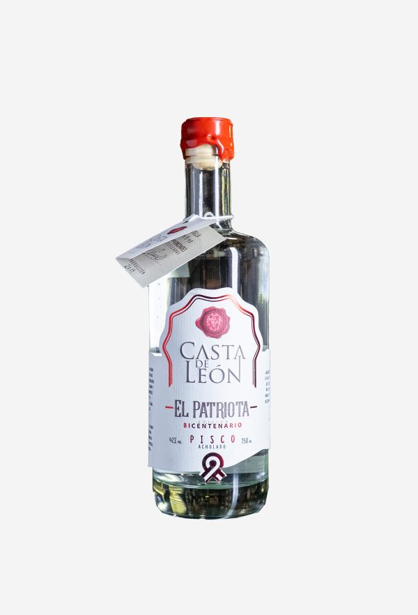 Pisco Casta de León El Patriota Bicentenario Acholado