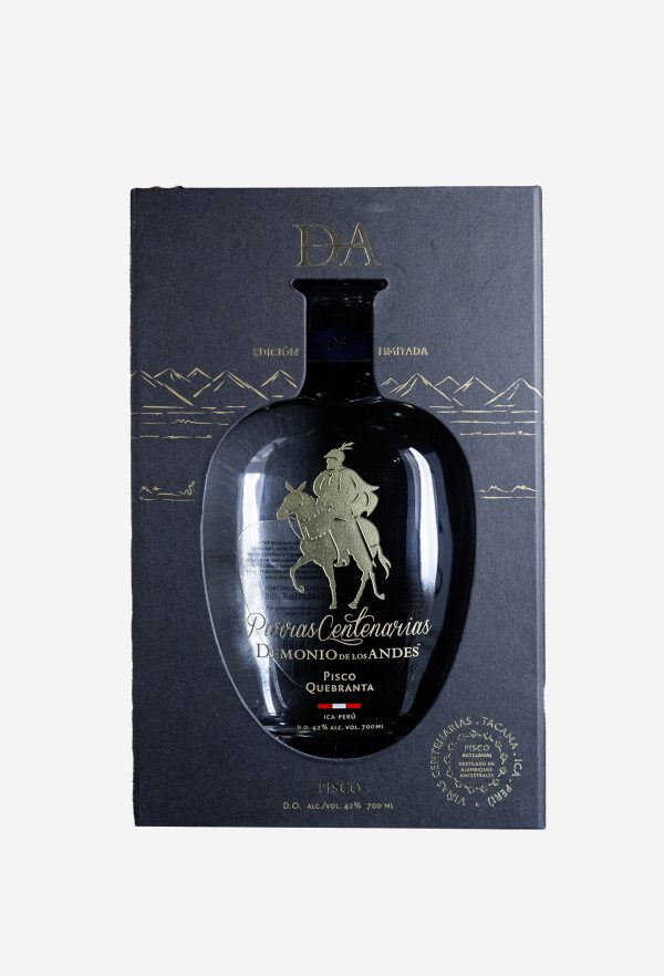 Pisco Demonio de los Andes Parras Centenarias Quebranta